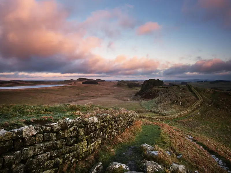 Walking tours England: Hadrians Wall