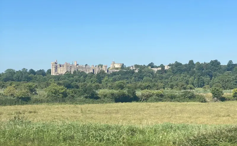 Castles from London by train