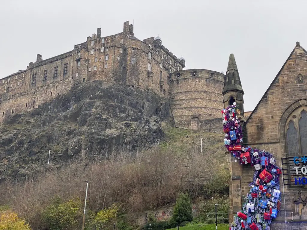 Edinburgh Castle December