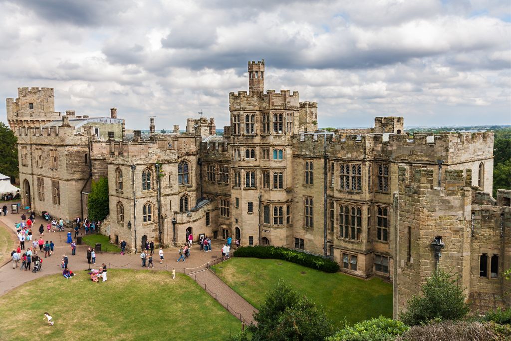 Warwick Castle in England