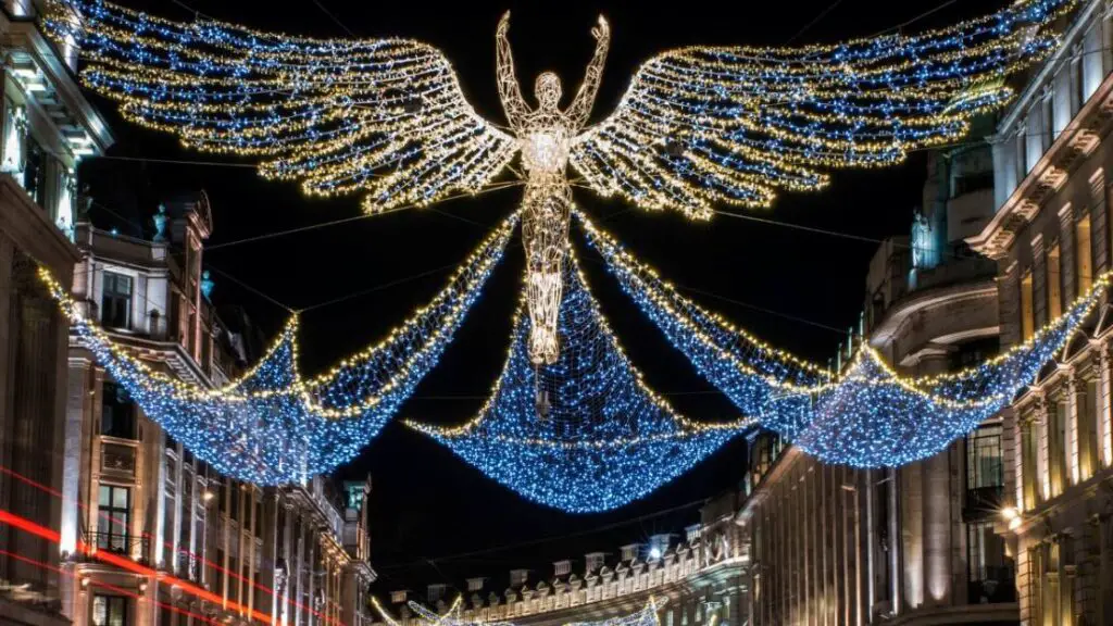 London Regent Street Christmas lights