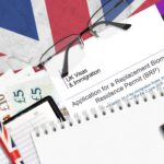 Can I move to the UK? Image of residence permit and application