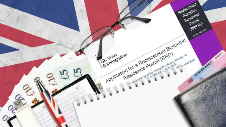 Can I move to the UK? Image of residence permit and application