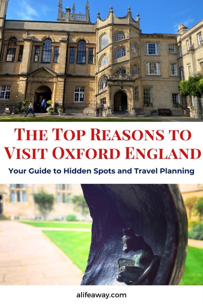 Top reasons to visit Oxford England