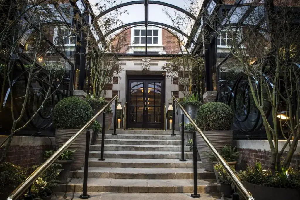 Bloomsbury Hotel entrance London