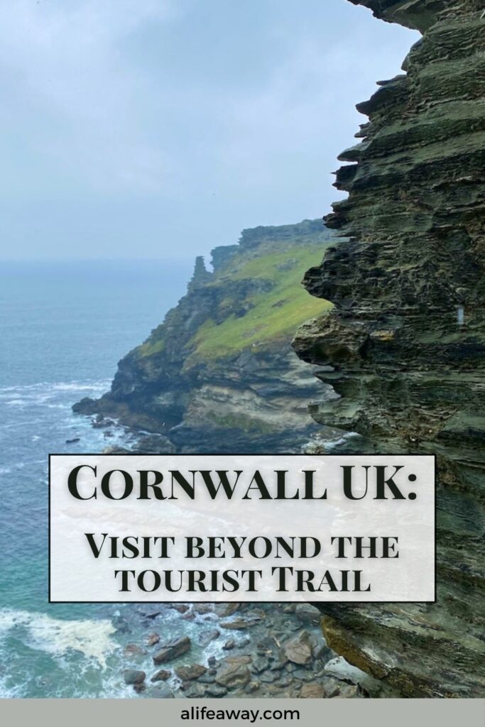 Cornwall coast near Tintagel Castle