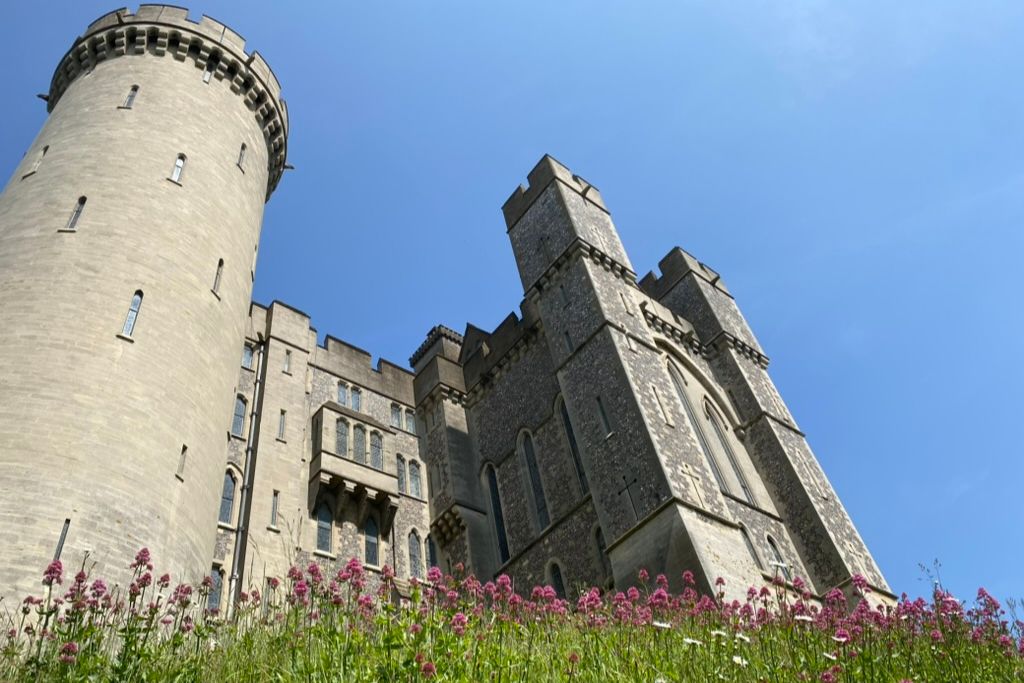 Arundel Castle - one of the best day trips from London that is less crowded than Windsor.